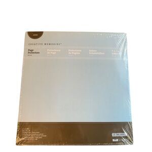 Creative Memories Page Protectors 12x12 15 Sheets 1 Bonus Sheet 2008